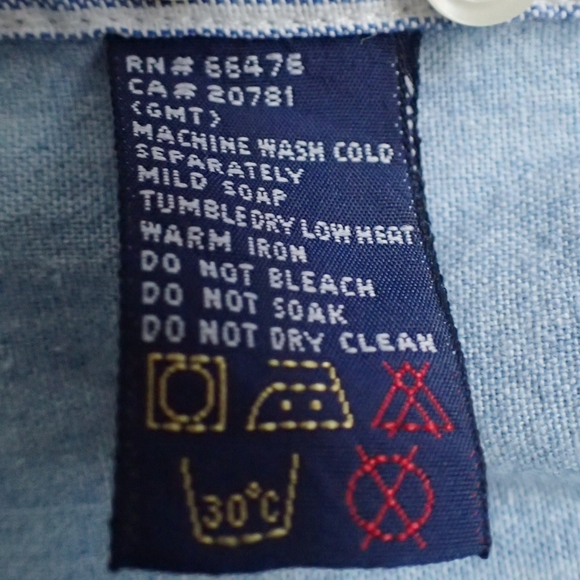 Tommy Hilfiger Button Up Sleeveless Shirt - Picture 6 of 6